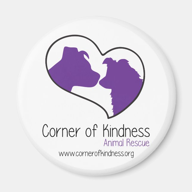 Kindness Magnet-hörnet Magnet (Framsidan)