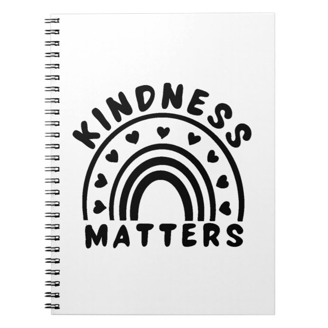 Kindness Matters Anteckningsbok (Framsidan)