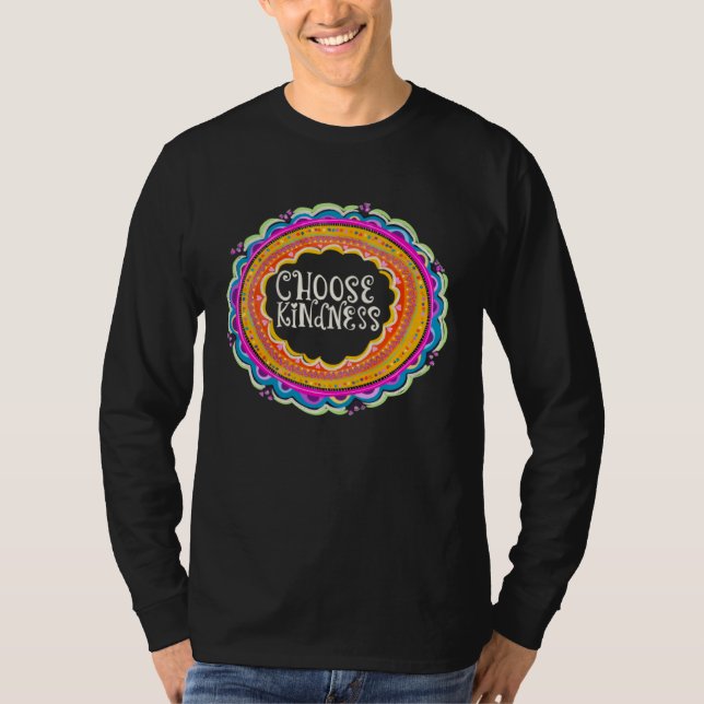 Kindness Matters be Kind inspire and motivate wome T Shirt (Framsida)
