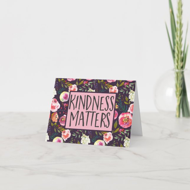 Kindness Matters, inspirationsoffert Kort (Framsida)