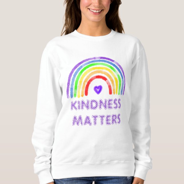 Kindness Matters | Regnbåge T Shirt (Framsida)