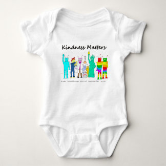 Kindness Matters Robots Onsie T Shirt