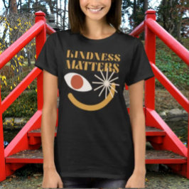 Kindness Matters Shirt - Roligt Abstrakt Smile Ans T Shirt