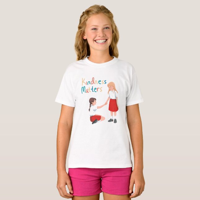 Kindness Matters T Shirt (Hel framsida)