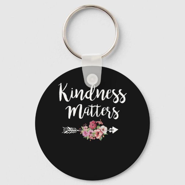 Kindness Matters Teacher Nyckelring (Framsida)