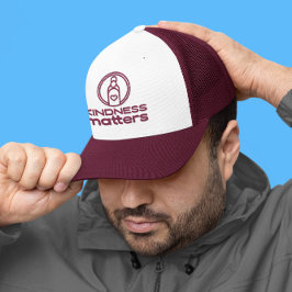 Kindness Matters Truckerkeps - Flaska i Kindness