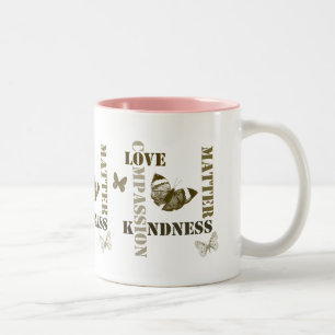Kindness Matters Två-Tonad Mugg