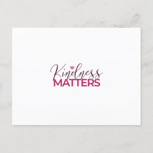 Kindness Matters Vykort