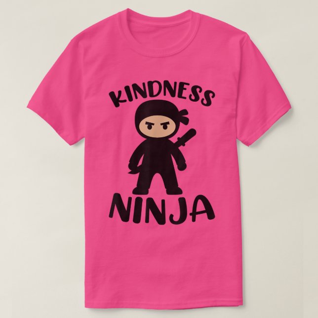 Kindness Ninja Be like Anti Bullying Movement Stop T Shirt (Design framsida)