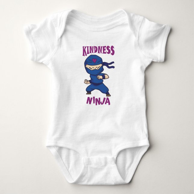 Kindness Ninja, Fight against Bullying T Shirt (Framsida)