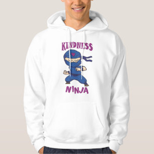 Kindness Ninja, kamp mot mobbning Hoodie