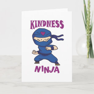 Kindness Ninja, kamp mot mobbning Kort