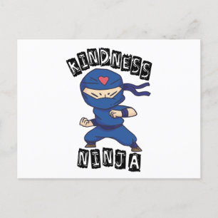 Kindness Ninja, kamp mot mobbning Vykort