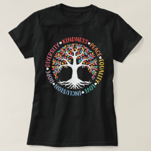 Kindness Peace Equality - jämlikhet i Kärlek - mån T Shirt