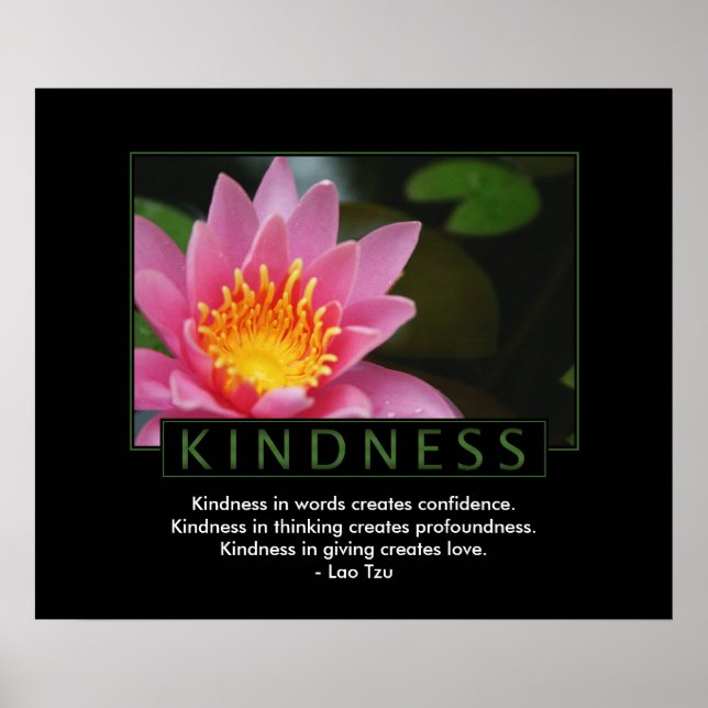 Kindness Poster (Framsidan)