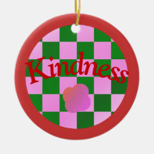 Kindness Quote in Classic Red Typography