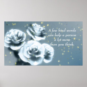 Kindness Quote Inspirational Motivational Poster