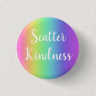 Kindness Regbow Button Knapp