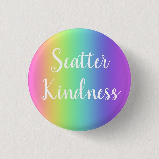 Kindness Regbow Button Knapp (Framsida)