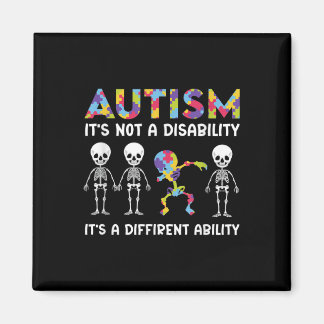 Kindness Ribbon Heart Autism Awareness _3 Magnet