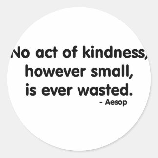 Kindness Runt Klistermärke