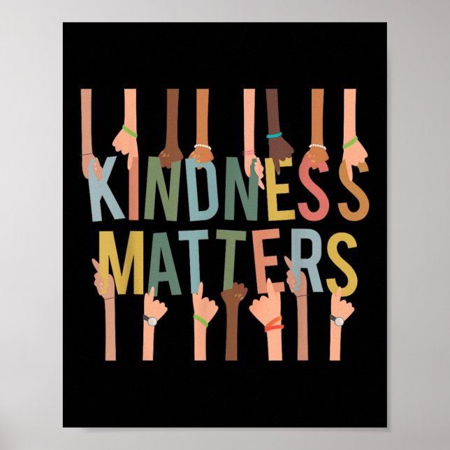 Kindness S Anti-mobbing Diversity Inclusion Inclus Poster (Framsidan)