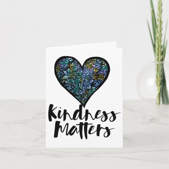 Kindness S Sticker7 Kort (Framsida)