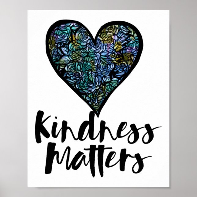 Kindness S Sticker7 Poster (Framsidan)