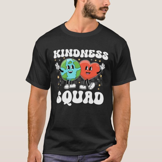 Kindness Squad Be Kind Teacher Unity Day Anti Bull T Shirt (Framsida)