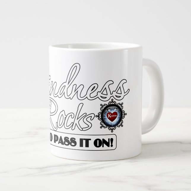 Kindness Sten Jumbo Mugg (Framsida höger)