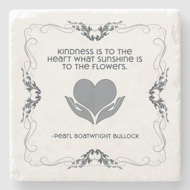 Kindness Stone Underlägg i Blue (Framsidan)