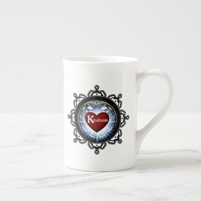 Kindness-symbol Benporslin Mugg (Höger)