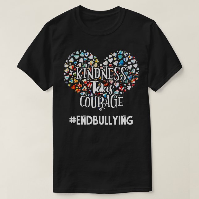 Kindness take-mod - Anti-Bullying Awareness - T Shirt (Design framsida)