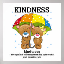 KINDNESS - Vokabulär Poster