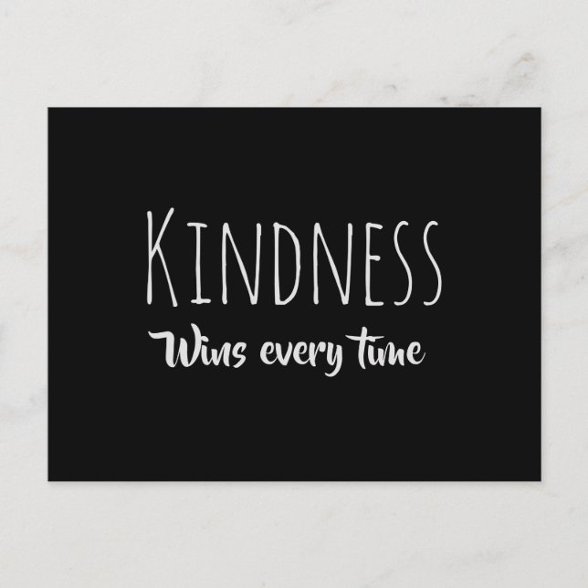 Kindness-vykort Vykort (Framsida)