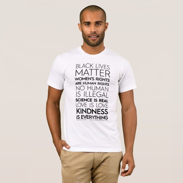 #KindnessIsAll Manar Basic Bella Canvas T Shirt (Hel framsida)
