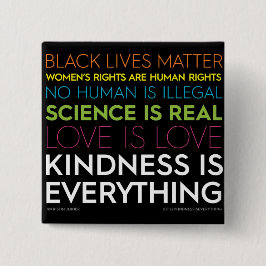 #KindnessisAll Square-knapp Knapp