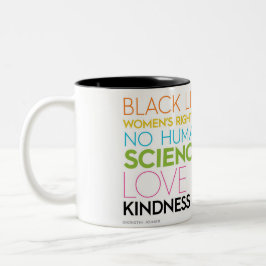 #KindnessIsAll two Toned Mugg