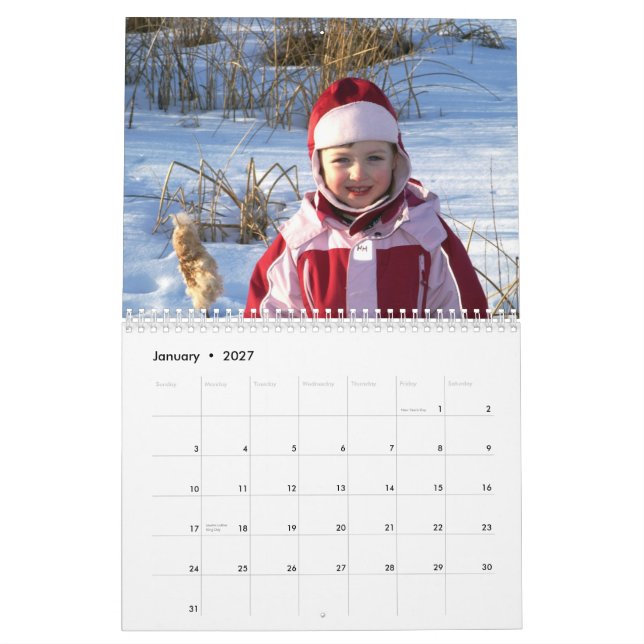 Kindras kalender 2007 (Jan 2027)