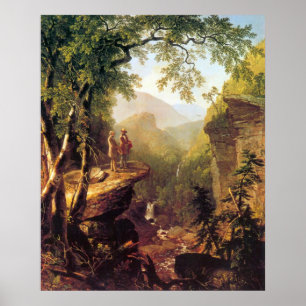 Kindred-sprit från Asher Brown Durand Poster