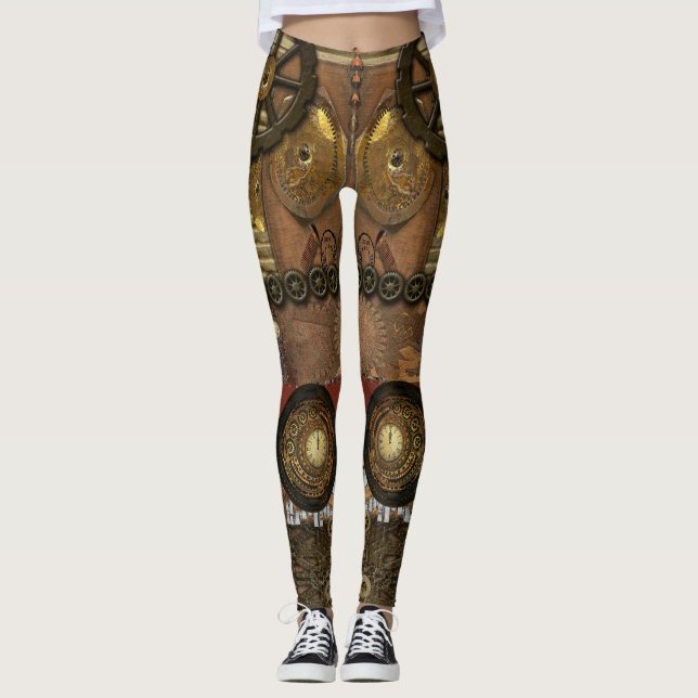 Kindred Steampunk Leggings (Framsida)