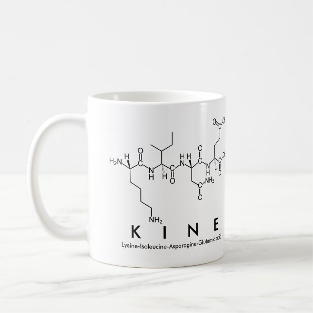 Kine peptide namn mugg (Vänster)