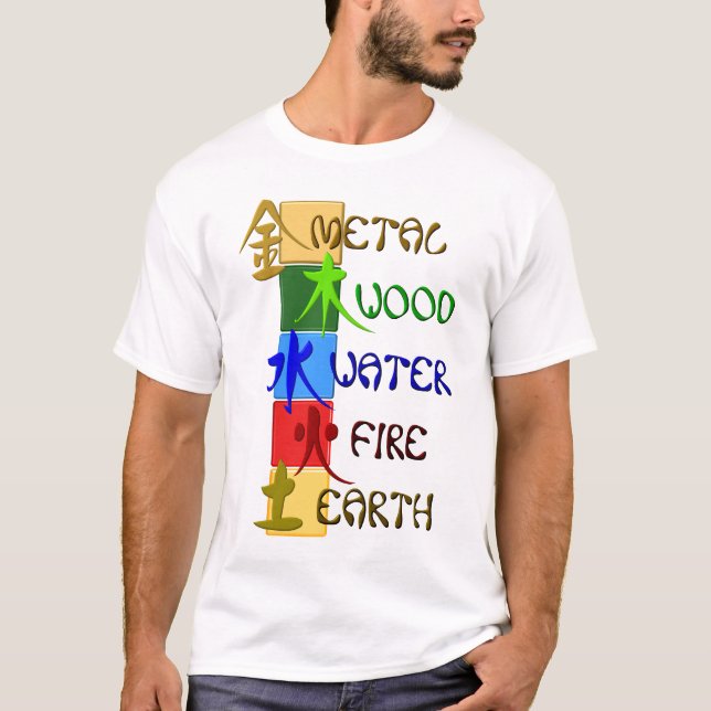 Kines 5 inslag t-shirt (Framsida)