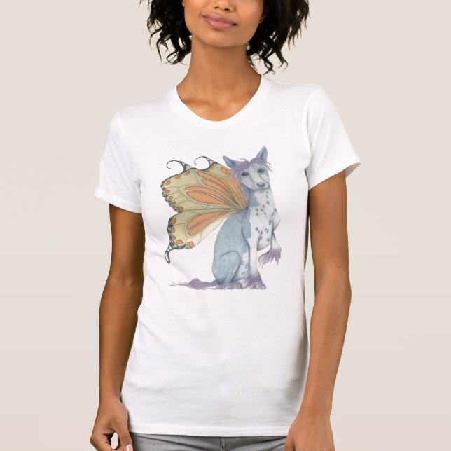 kines krönad butterdog t-shirt (Framsida)