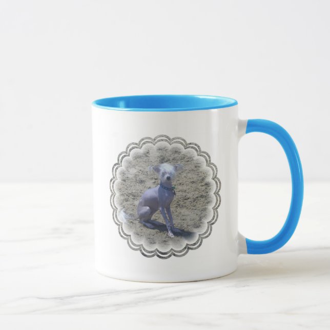 Kines krönad hundkaffemugg mugg (Höger)