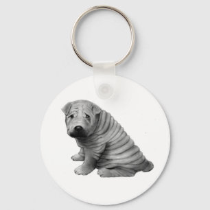 KINES SHAR-PEI: RITA REALISM: HUND NYCKELRING