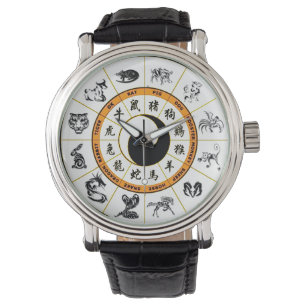 KINESE ZODIAC WRIST WATCH ARMBANDSUR