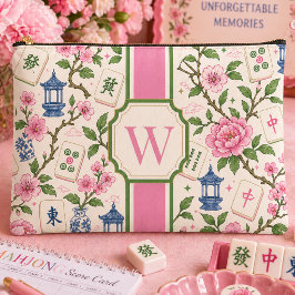 Kineseri Mahjong-väska Personlig monogram