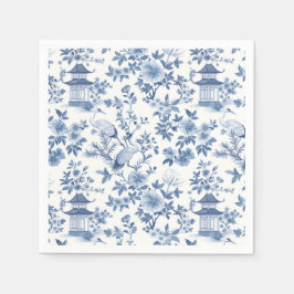 Kineseriserade blomsterpappersservetter, Asiatisk Pappersservett