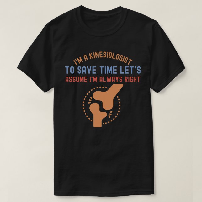 Kinesiolog4, Kinesiologicitat T Shirt (Design framsida)